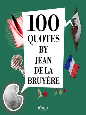 cover image of 100 Quotes by Jean de la Bruyère